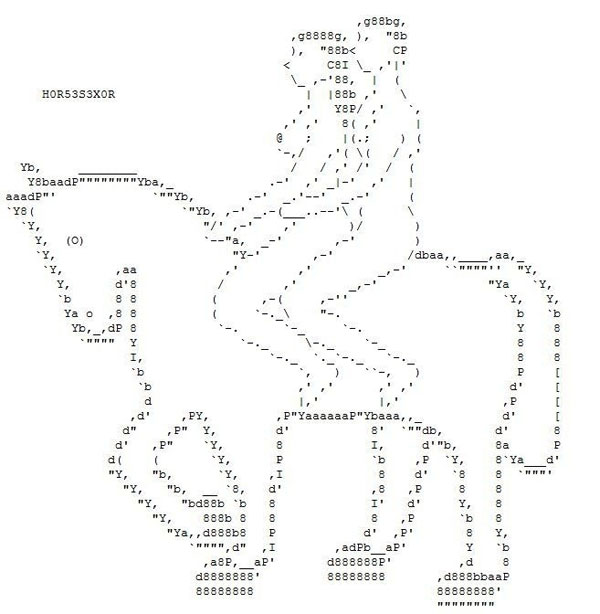 ASCII Porn. aka "pr0n") in its first stages of development and ci...