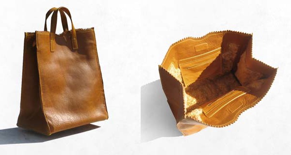 Paper Leather Everything Bag