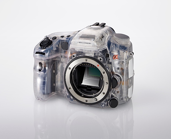 Sony S Naked SLR Camera Lost In A Supermarket