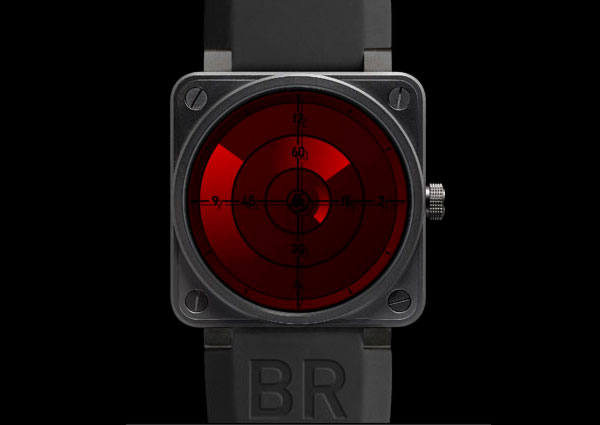 Sonar-Like Timepieces : Radar Watch