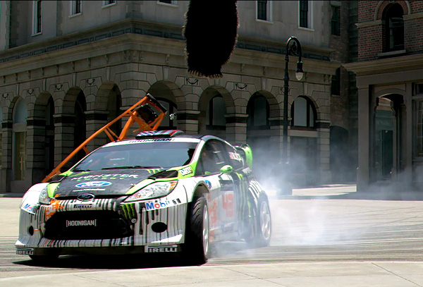Gymkhana 4 The Hollywood Megamercial is about as over the top as you