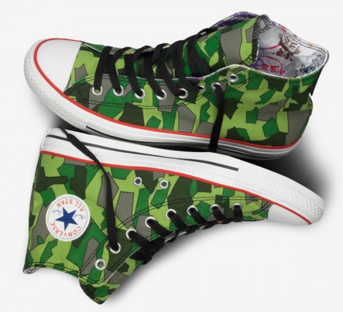 green converse high top