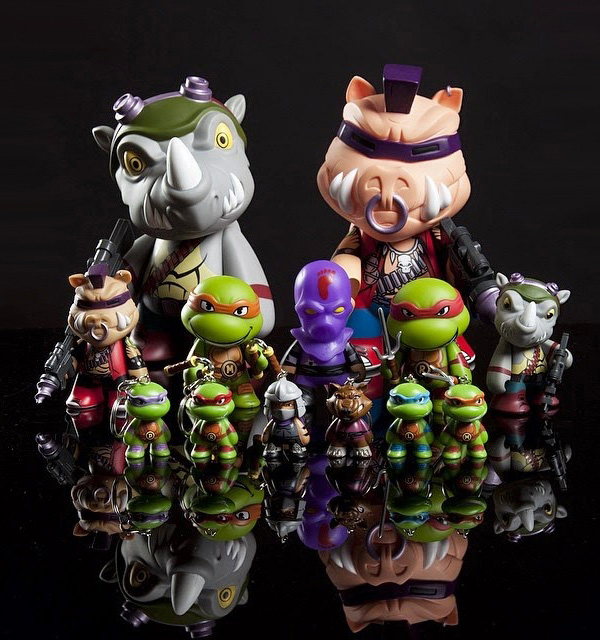 Kidrobot 2025 ninja turtles