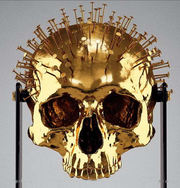 Golden Hellraiser Skull: Pinhead Finally Gets the Midas Touch