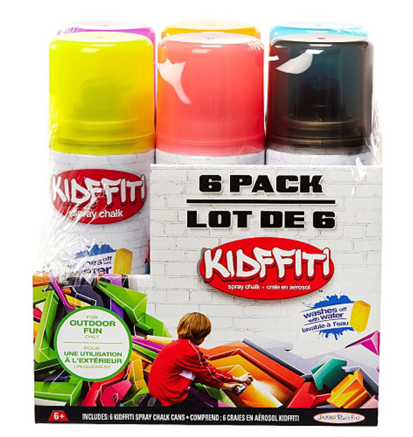 Kidffiti Spray Chalk: The Gateway Drug